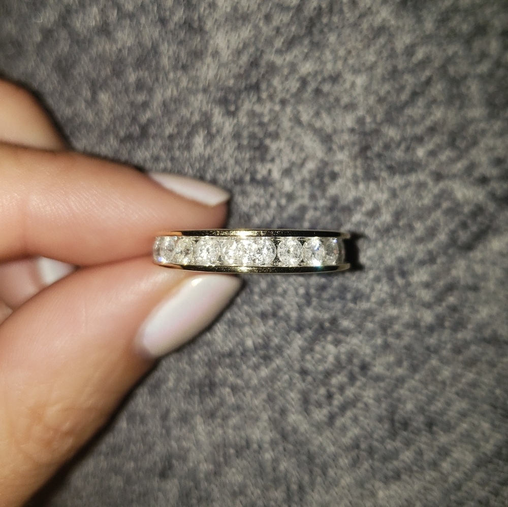 1 CT Diamond Wedding Band